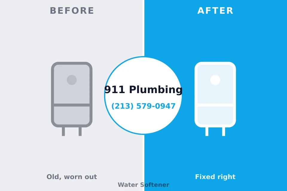 Before and after: plumbing company Apple Valley, OH